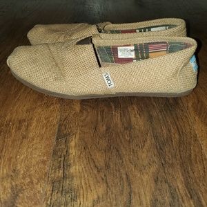 Women's Burlap Toms